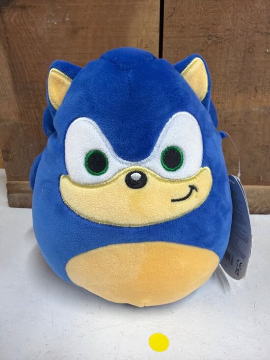 Squishmallows Other - Original Squishmallows Sonic The Hedgehog Plush Blue & Gold 8 Inches